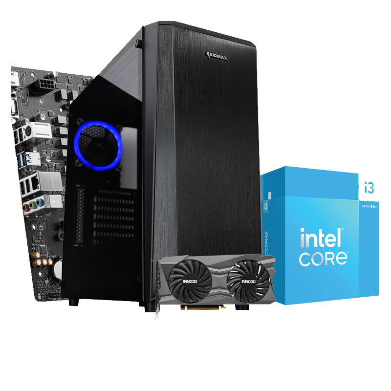 Pc de Bureau Gamer NOVA-304 i3 14Gén 16Go 512Go SSD RTX 3050 8Go En Tunisie