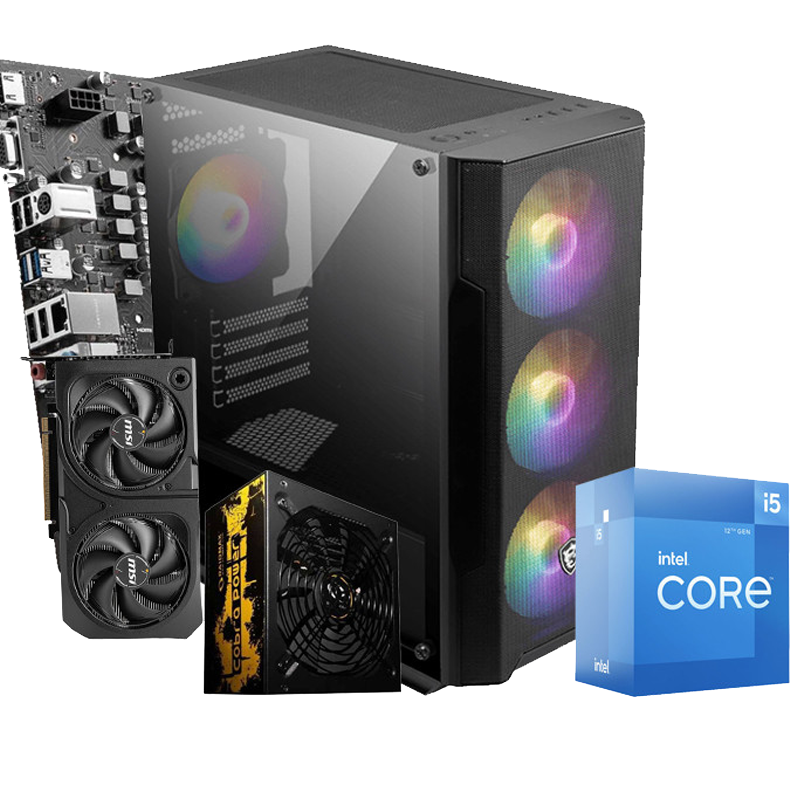Pc de Bureau Gamer MAX 504 i5 11Gén 16Go 512Go SSD  RTX 5060 Ti 16Go en Tunisie
