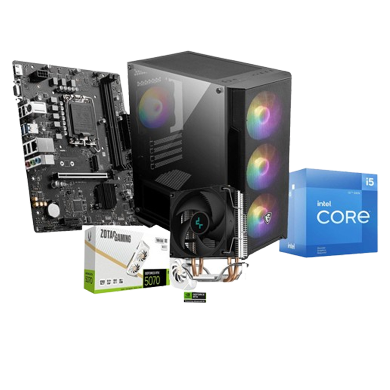 Pc de Bureau Gamer MAX 511 i5 12Gén 32Go 1To SSD RTX 5070 En Tunisie