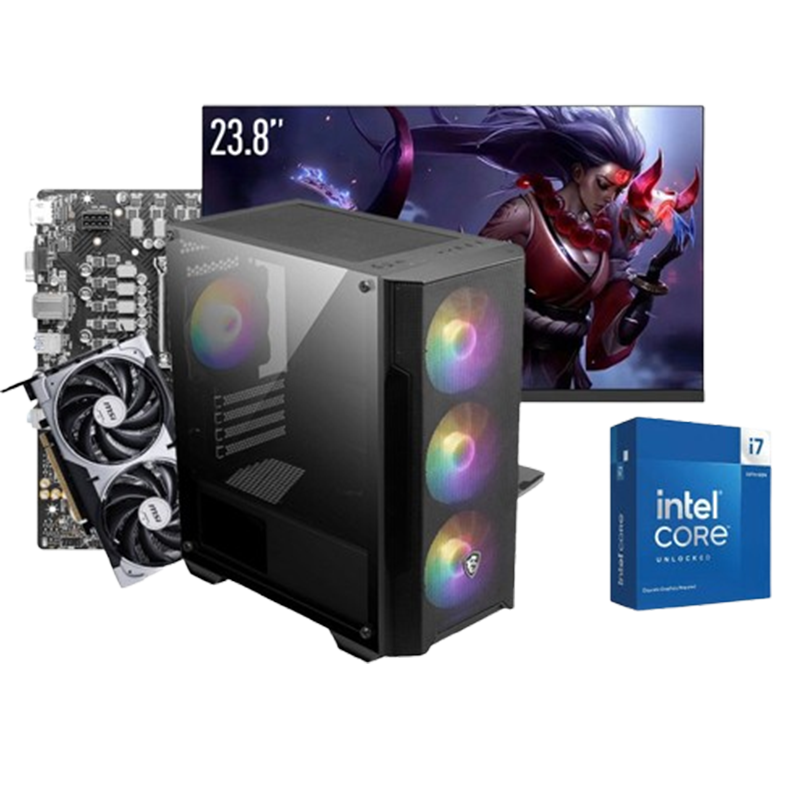 Pc Gamer MAX 717 i7 14Gén 16Go 1To SSD RTX 5060 8Go En Tunisie