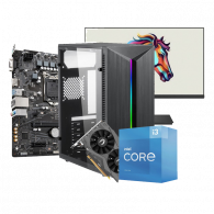 Pc de Bureau Gamer BU-NOVA-300 i3 10Gén 8Go 256Go SSD RTX 3050