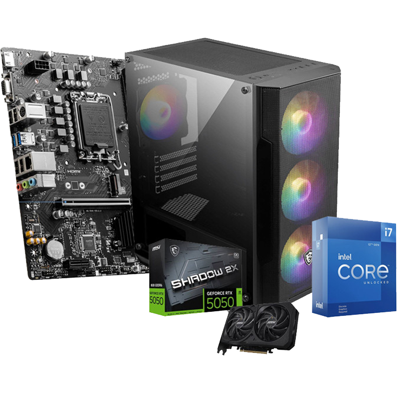 Pc de Bureau Gamer MAX 507 i5 12Gén 16Go 512Go SSD  RTX 5050 8Go