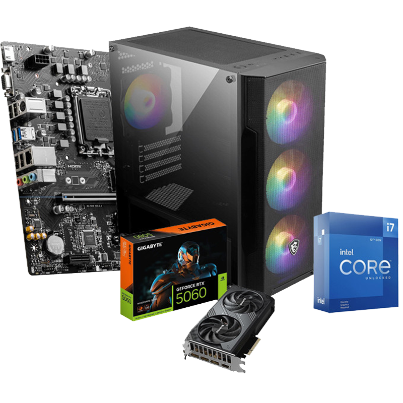 Pc de Bureau Gamer MAX 508 i5 12Gén 16Go 512Go SSD RTX 5060 8Go en Tunisie