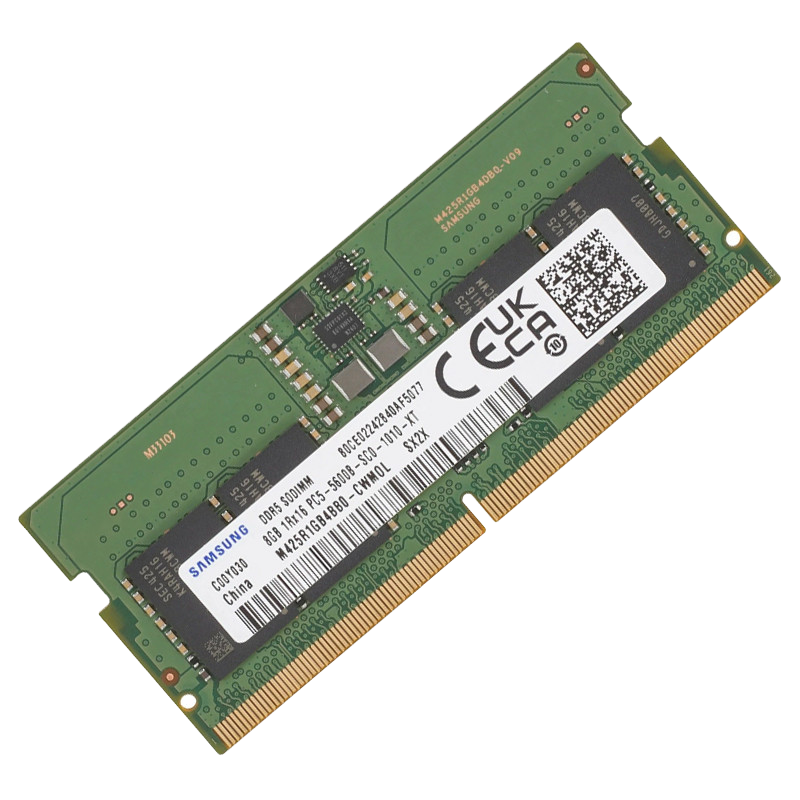 Barrette Mémoire Samsung 8Go DDR5 5600MHz SO-DIMM en Tunisie