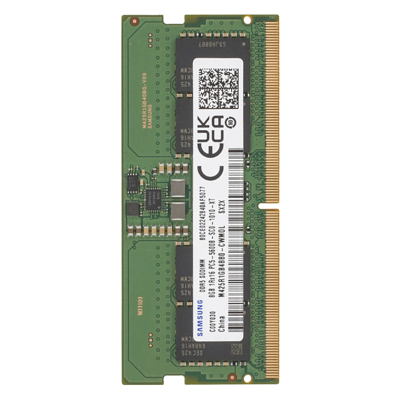 Barrette Mémoire Samsung 8Go DDR5 5600MHz SO-DIMM en Tunisie