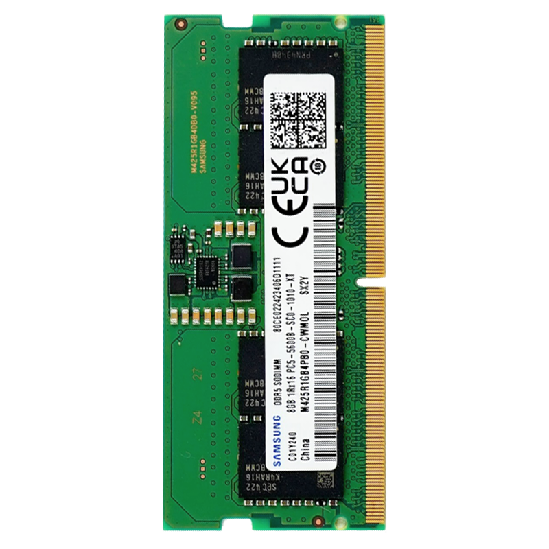 Barrette Mémoire Samsung 8Go DDR5 5600MHz SO-DIMM en Tunisie