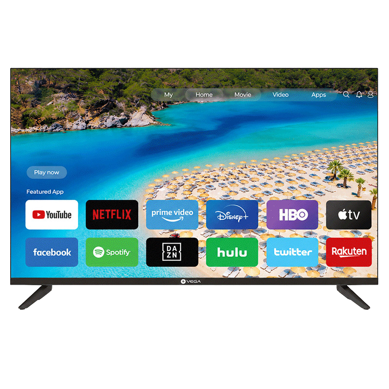 TV Vega F32F2HBS 32" Smart Tv Noir en Tunisie