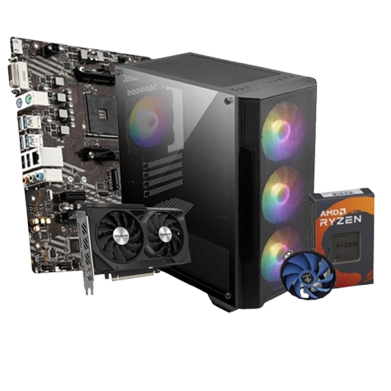 Pc Gamer Apex R501 Ryzen 5 16Go 512Go SSD RTX 4060 8Go En Tunisie