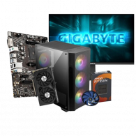 Pc Gamer Apex R502 Ryzen 5 24" 16Go 512Go SSD RTX 5050 8Go