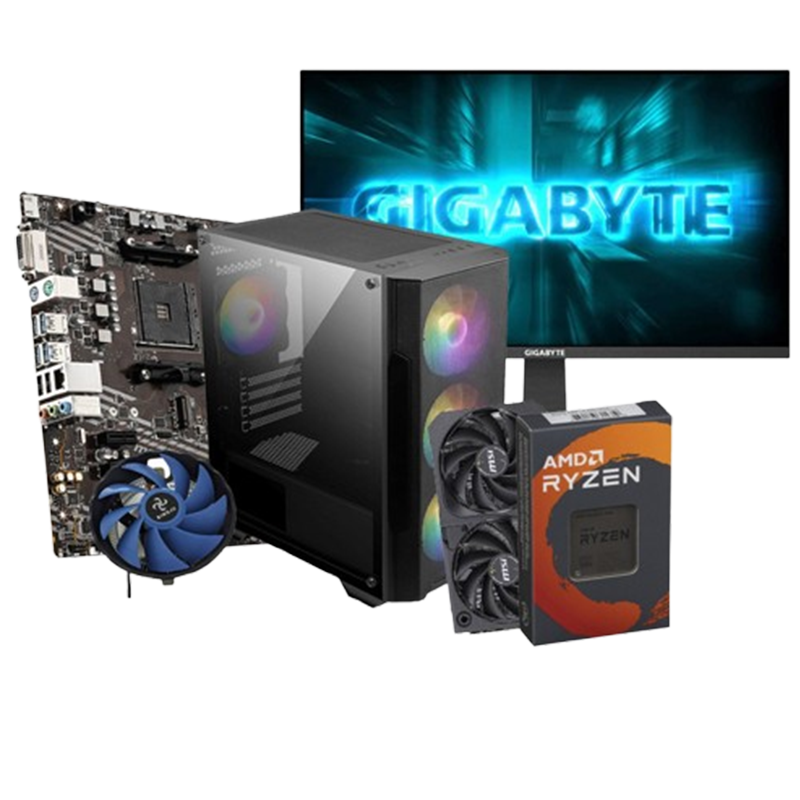 Pc Gamer Apex R503 24" Ryzen 5 16Go 512Go SSD RTX 5060 8Go en Tunisie