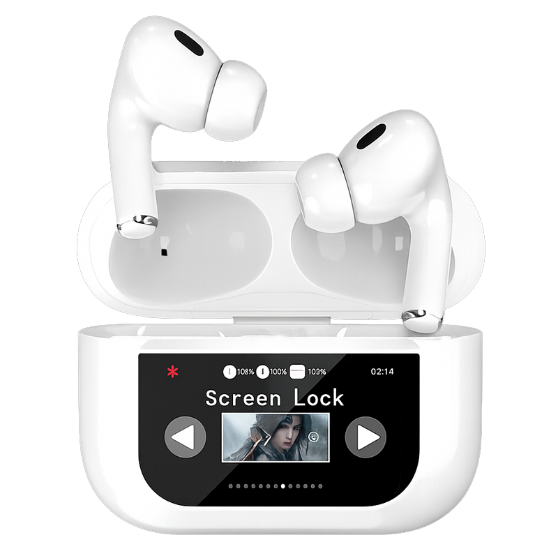 Ecouteur Bluetooth Aspor A629 Avec Ecran Tactile Blanc en Tunisie