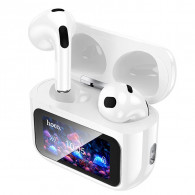 Ecouteur Bluetooth Hoco EW81 ANC Avec Ecran Tactile Blanc en Tunisie