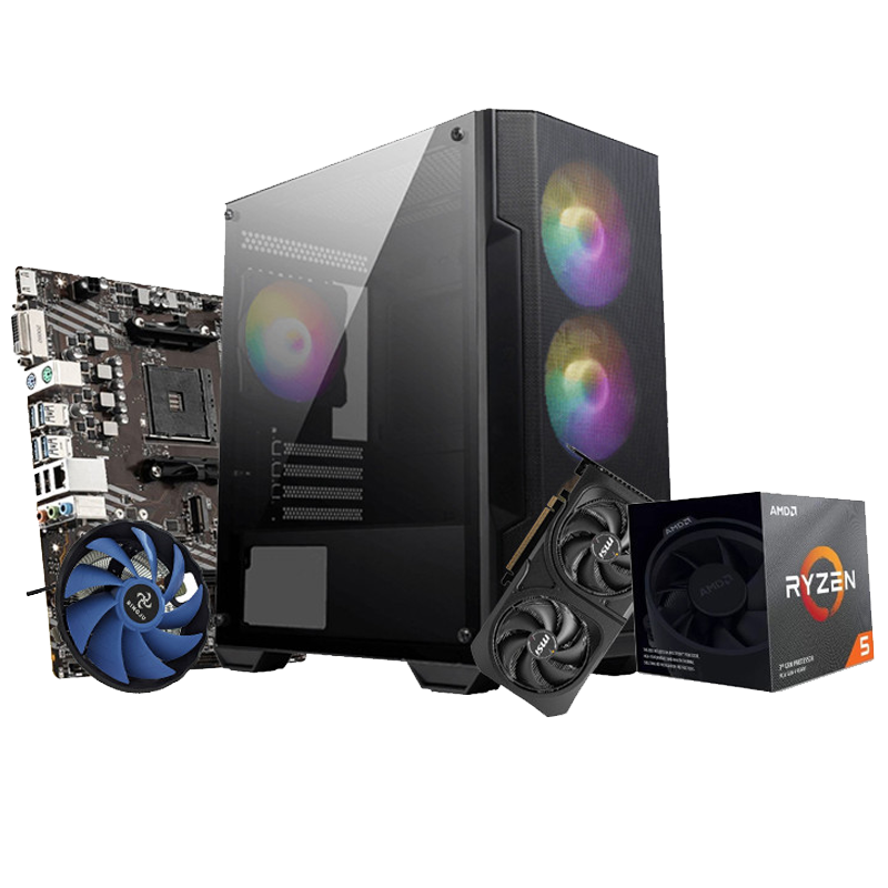 Pc Gamer Apex R511 Ryzen 5 3500X 16Go 512Go SSD RTX 5060Ti 16Go