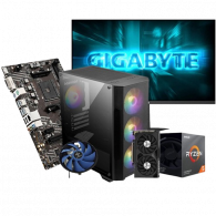 Pc Gamer Apex R507 Ryzen 5 3500X 24" 16Go 512Go SSD RTX 4060 8Go