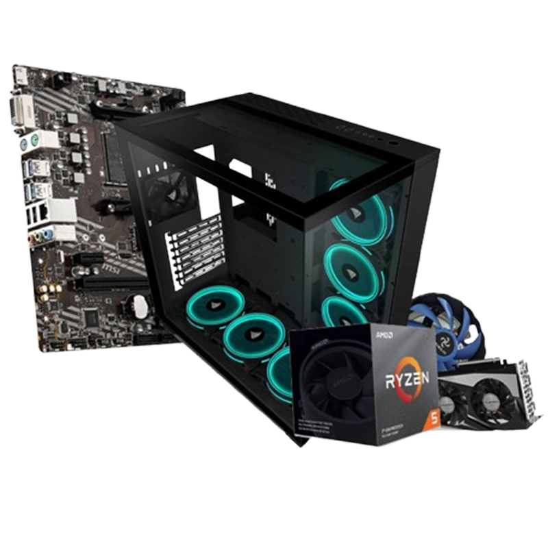 Pc Gamer Apex R510 Ryzen 5 3500X 16Go 512Go SSD Radeon RX 7600 8Go En Tunisie
