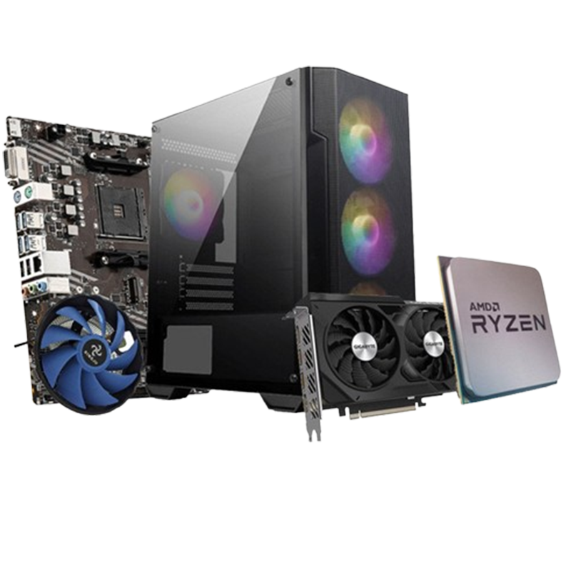 Pc Gamer Apex R513 Ryzen 5 5500 16Go 1To SSD RTX 4060 8Go en Tunisie
