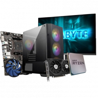 Pc Gamer Apex R513 24" Ryzen 5 5500 16Go 512Go SSD RTX 4060 8Go
