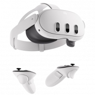 Casque De Réalité Virtuelle Oculus Quest 3 Tout En Un 128Go Blanc En Tunisie