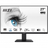 Écran MSI Pro MP273 27" FHD 75Hz Noir en Tunisie