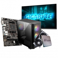 Pc Gamer Apex R515 Ryzen 5 24" 16Go 512Go SSD RTX 5060 8Go