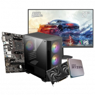 Pc Gamer Apex R516 27" Ryzen 5 5500 16Go 512Go SSD RTX 5060 Ti 16Go