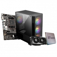 Pc Gamer Apex R517 Ryzen 5 5500 16Go 1To SSD Radeon RX 7600 8Go