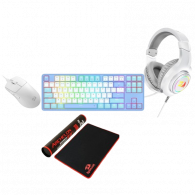Pack Gamer 4En1 Micro Casque Gaming  + Clavier + Souris Gamer + Tapis Souris Gamer Redragon en Tunisie