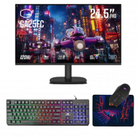 Pack Gamer 4En1 Gearx Ecran Cooler Master  + Clavier + Souris Gamer Bracuda + Tapis Souris Gamer En Tunisie
