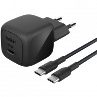 Chargeur Secteur Belkin BoostCharge USB-C 45W Noir En Tunisie