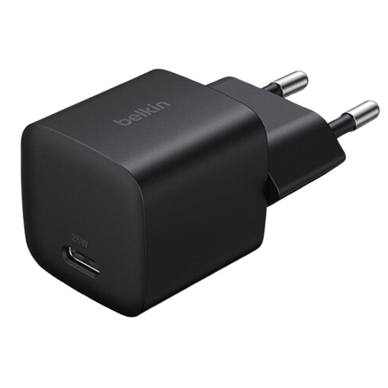 Chargeur Belkin Type-C 25W Noir En Tunisie