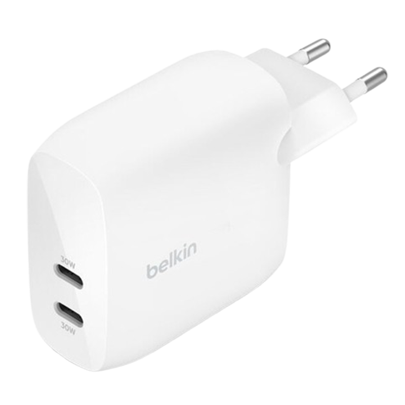 Chargeur Belkin BoostCharge Pro USB-C 60W Blanc En Tunisie