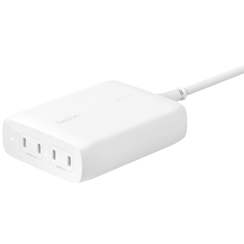Chargeur Belkin BoostCharge Pro GaN USB-C 200W Blanc En Tunisie
