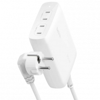 Chargeur Belkin BoostCharge Pro GaN USB-C 200W Blanc En Tunisie