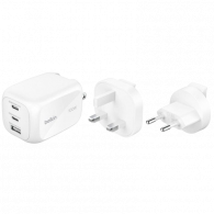 Chargeur Belkin BoostCharge Pro GaN 100W Blanc + Kit De Voyage En Tunisie
