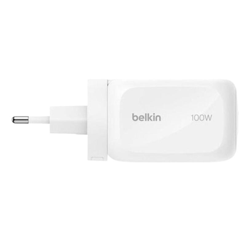 Chargeur Belkin BoostCharge Pro GaN 100W Blanc + Kit De Voyage En Tunisie
