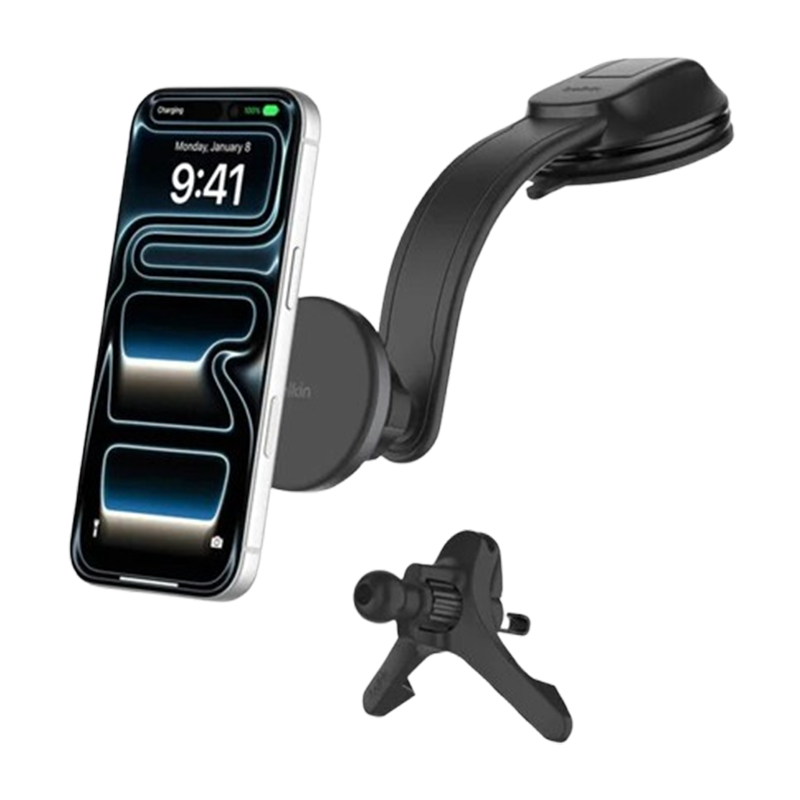 Support De Charge Magnétique Sans Fil Belkin BoostCharge Pour Voiture En Tunisie