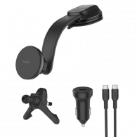 Support De Charge Magnétique Sans Fil Belkin BoostCharge Pour Voiture En Tunisie