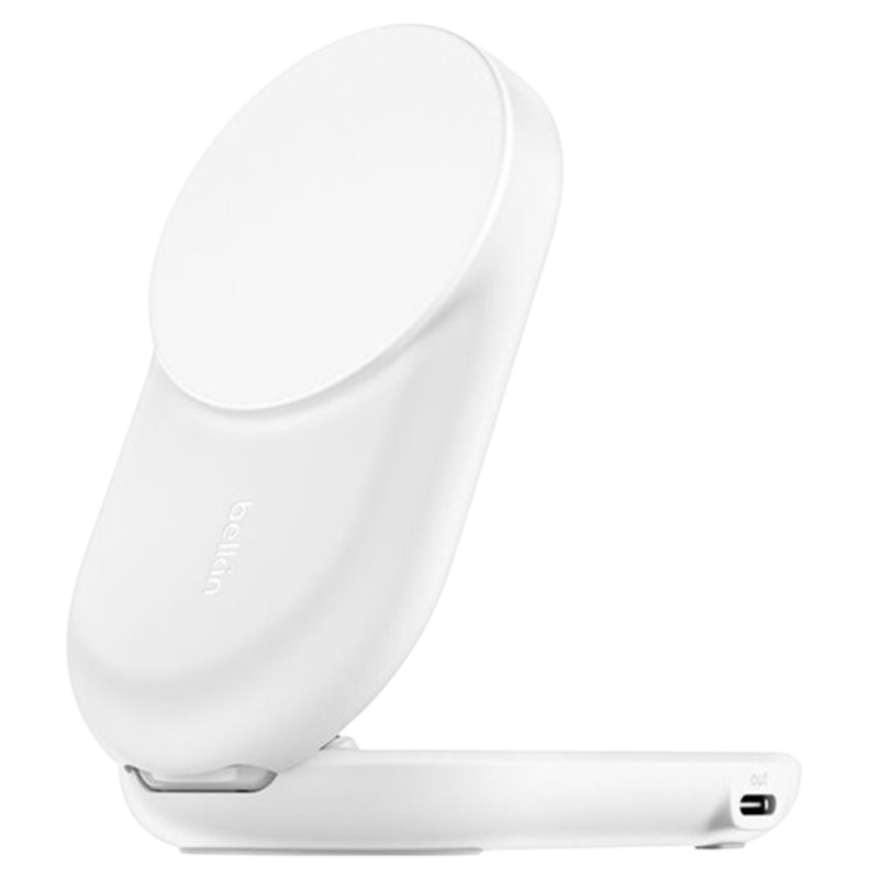 Support De Charge Pliable 2En1 Belkin Artemis QI2 25 W Blanc En Tunisie