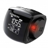Radio Réveil Sans Fil Avec Projection Thomson CP280 Noir En Tunisie