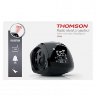 Radio Réveil Sans Fil Avec Projection Thomson CP280 Noir En Tunisie
