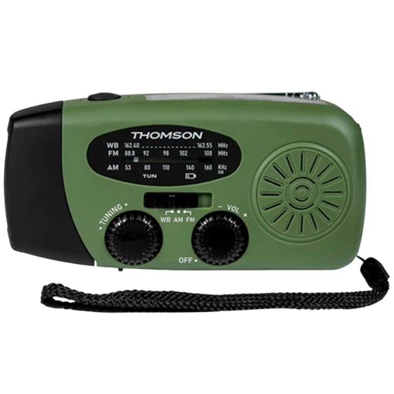 Radio Portable Thomson Solaire RT260 Vert En Tunisie