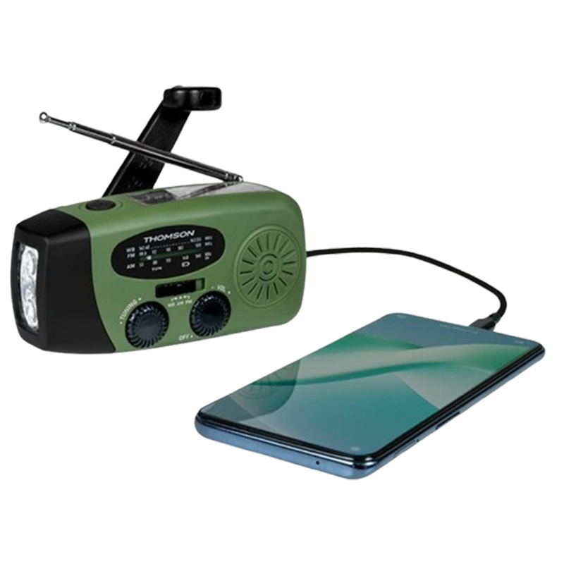 Radio Portable Thomson Solaire RT260 Vert En Tunisie