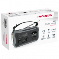 Radio Thomson Solaire D’urgence Longue Durée RT280 Gris En Tunisie