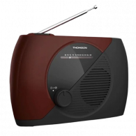 Radio FM Portable Thomson RT353 Rouge & Noir En Tunisie