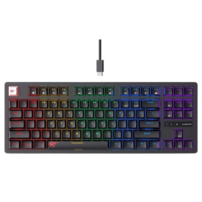 Pack Gamer 4En1 Ecran Gaming Gigabyte + Souris Xtrike + Clavier Gamer Mécanique & Micro Casque Havit en Tunisie