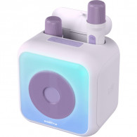 Enceinte Karaoke Sans Fil Bigben PARTYBTKML avec 2 Micros Violet en Tunisie