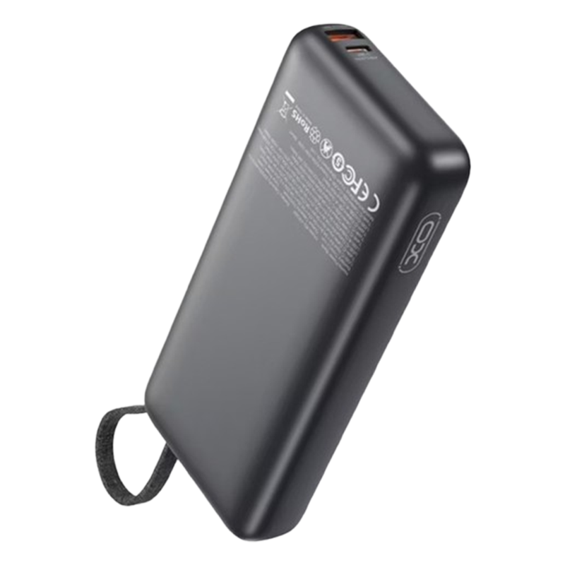 Power Bank XO 20 000 mAh PR268 Gris En Tunisie