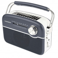 Radio Bluetooth À Recharge Solaire Thomson RTS450BTG Gris en Tunisie