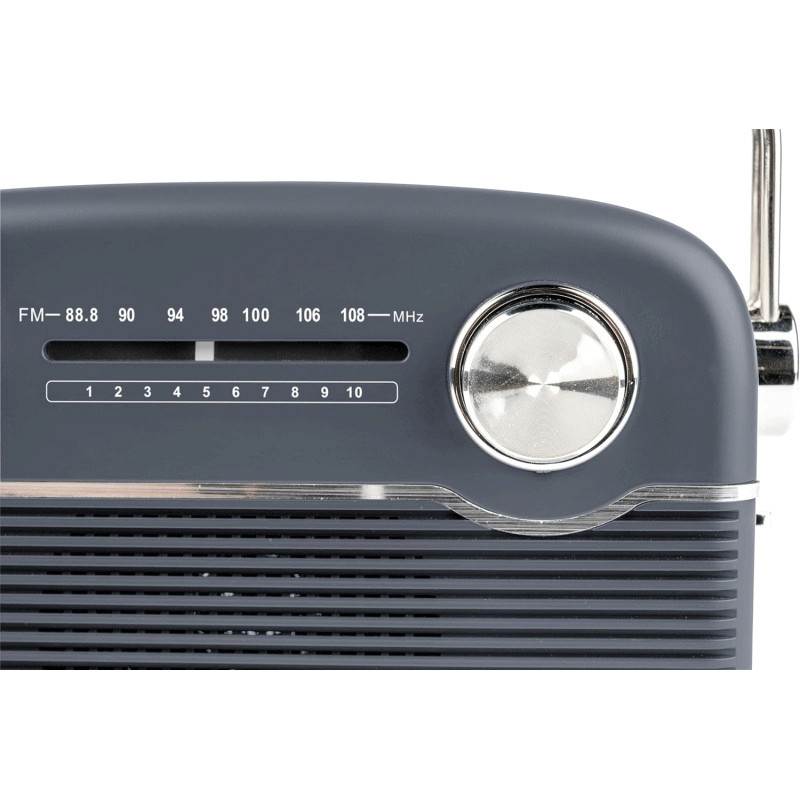 Radio Bluetooth À Recharge Solaire Thomson RTS450BTG Gris en Tunisie
