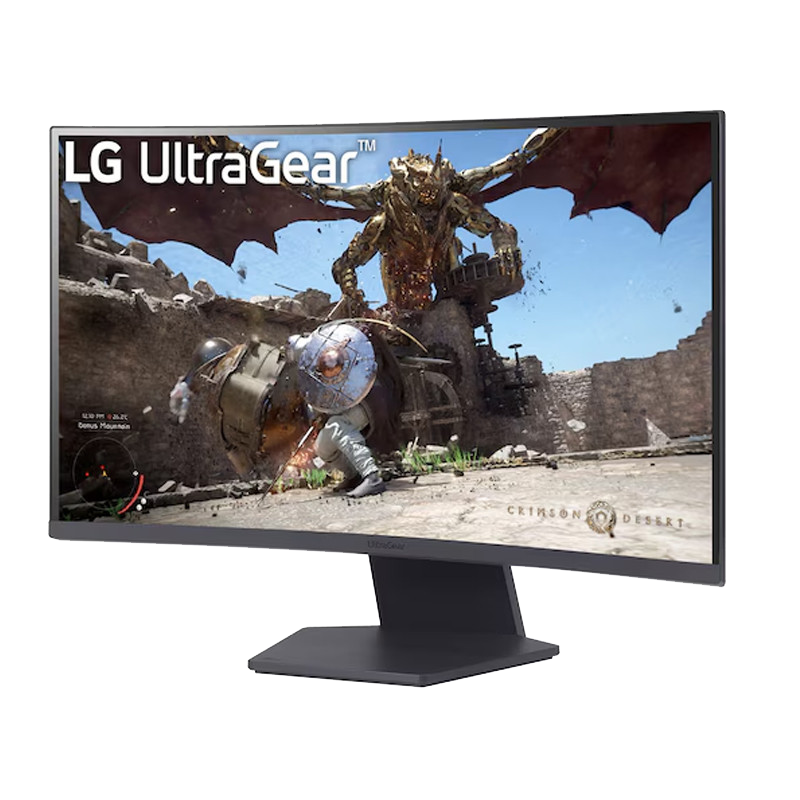 Ecran Gaming Incurvé LG 27GS60QC  27'' QHD 180Hz VA Noir En Tunisie